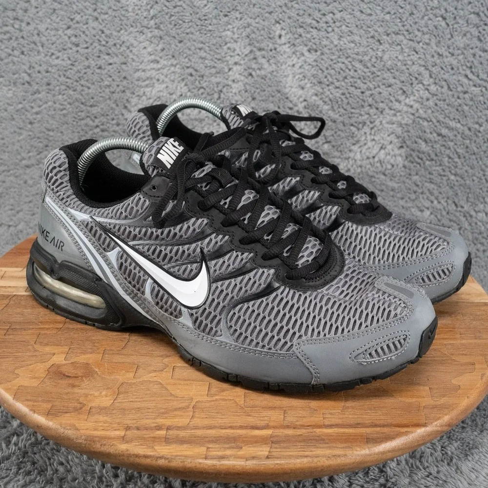 Nike Air Max Torch 4 Cool Grey White Black Athletic Men Sz 10.5 343846-012